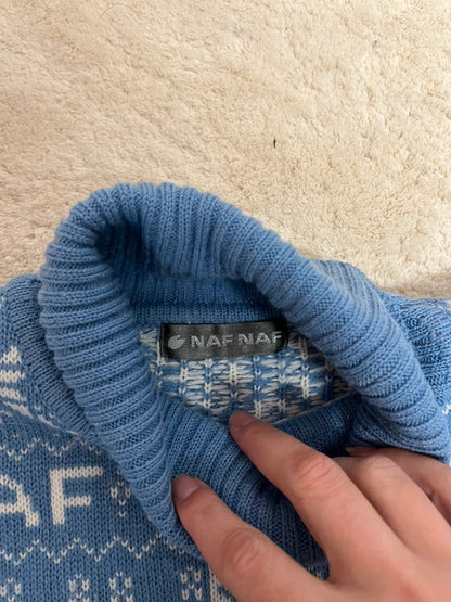 Pull Vintage Nafnaf - Col roulé