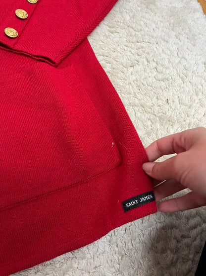 Cardigan Vintage Saint James - Boutons dorés