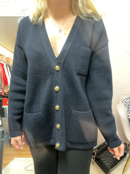 Cardigan Vintage Saint James - Boutons dorés