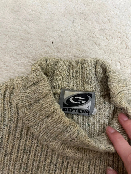 Pull vintage Gotcha - Logo brodé