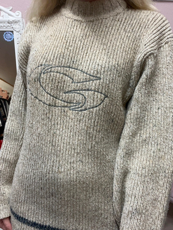 Pull vintage Gotcha - Logo brodé