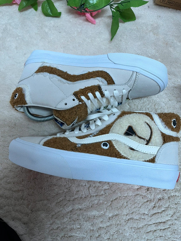 Basket Vans Vault Mid Zoo Skool Ours « Unstuffed Animal »
