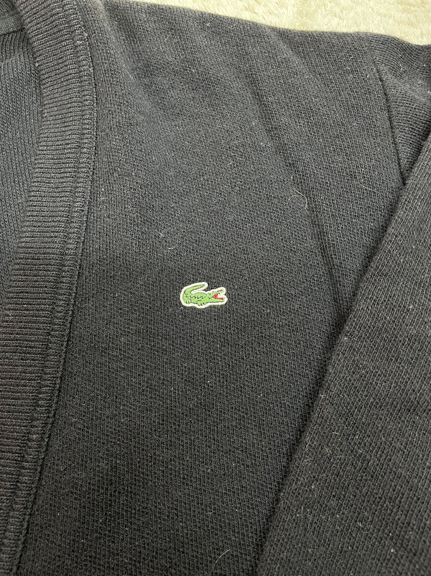 Cardigan Lacoste vintage