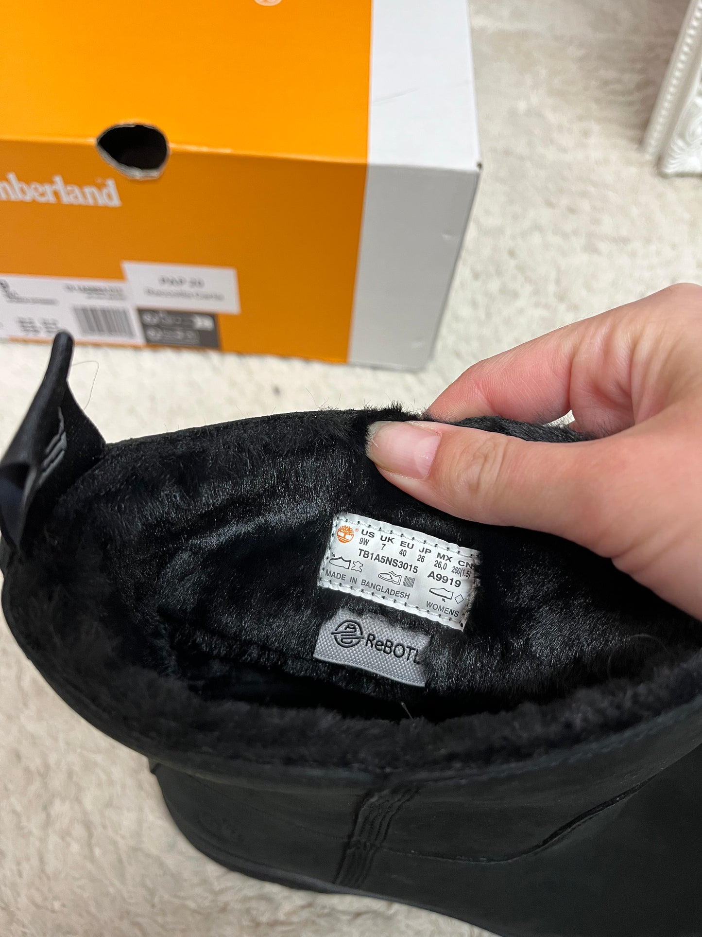 Bottines fourrées Timberland Carnaby Cool Mid Warm Lined Boots