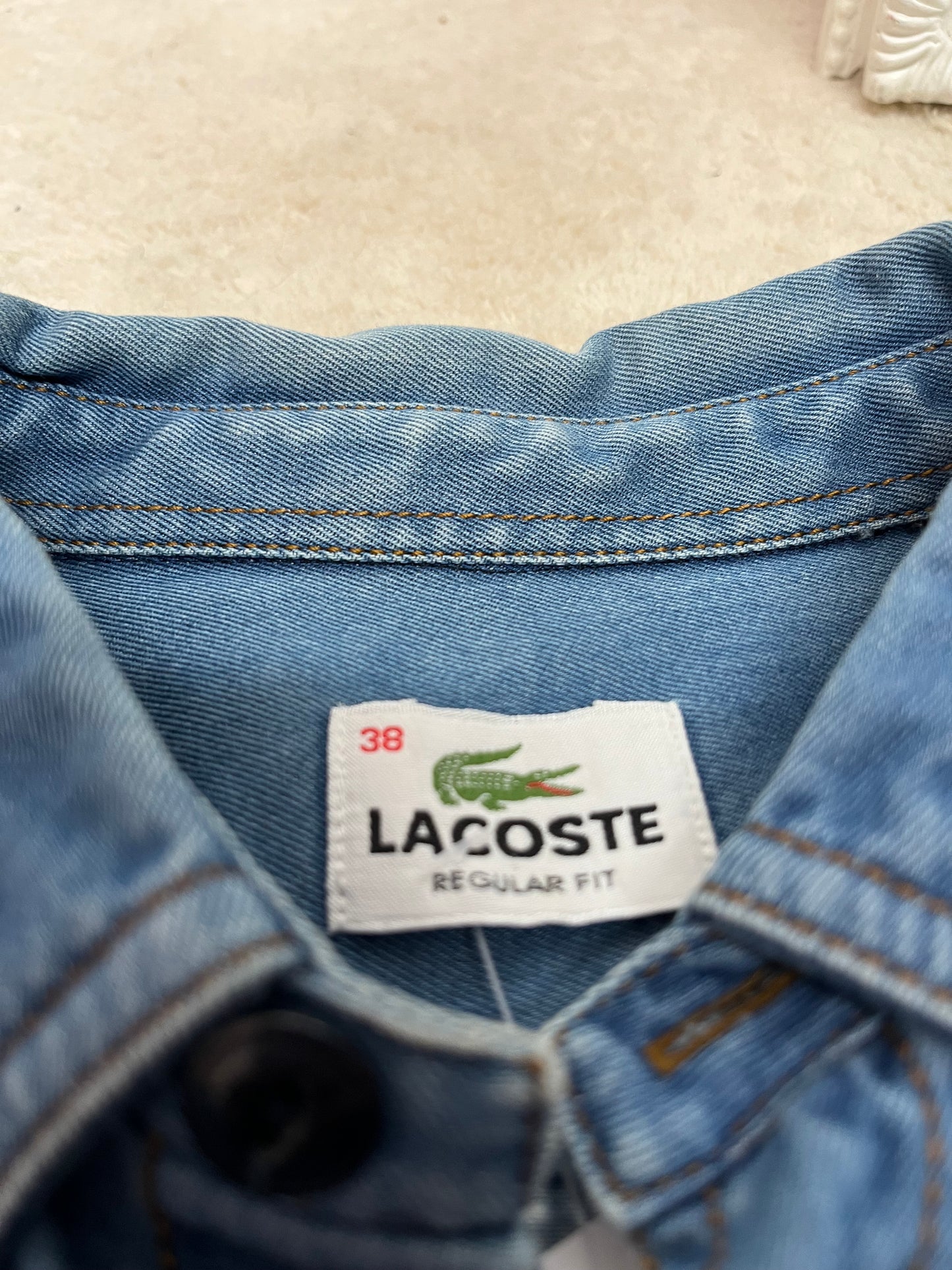Chemise en jean Lacoste