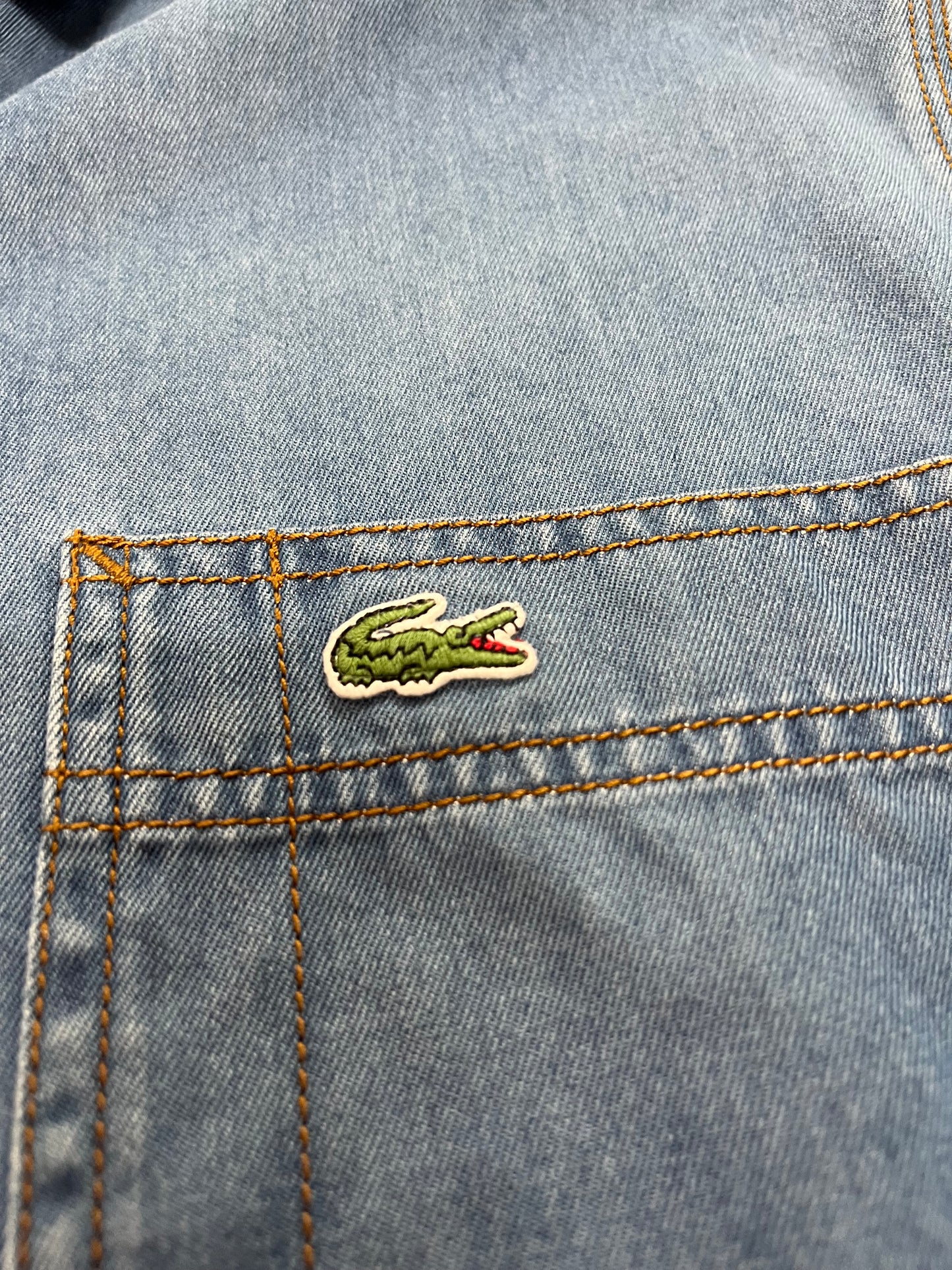 Chemise en jean Lacoste
