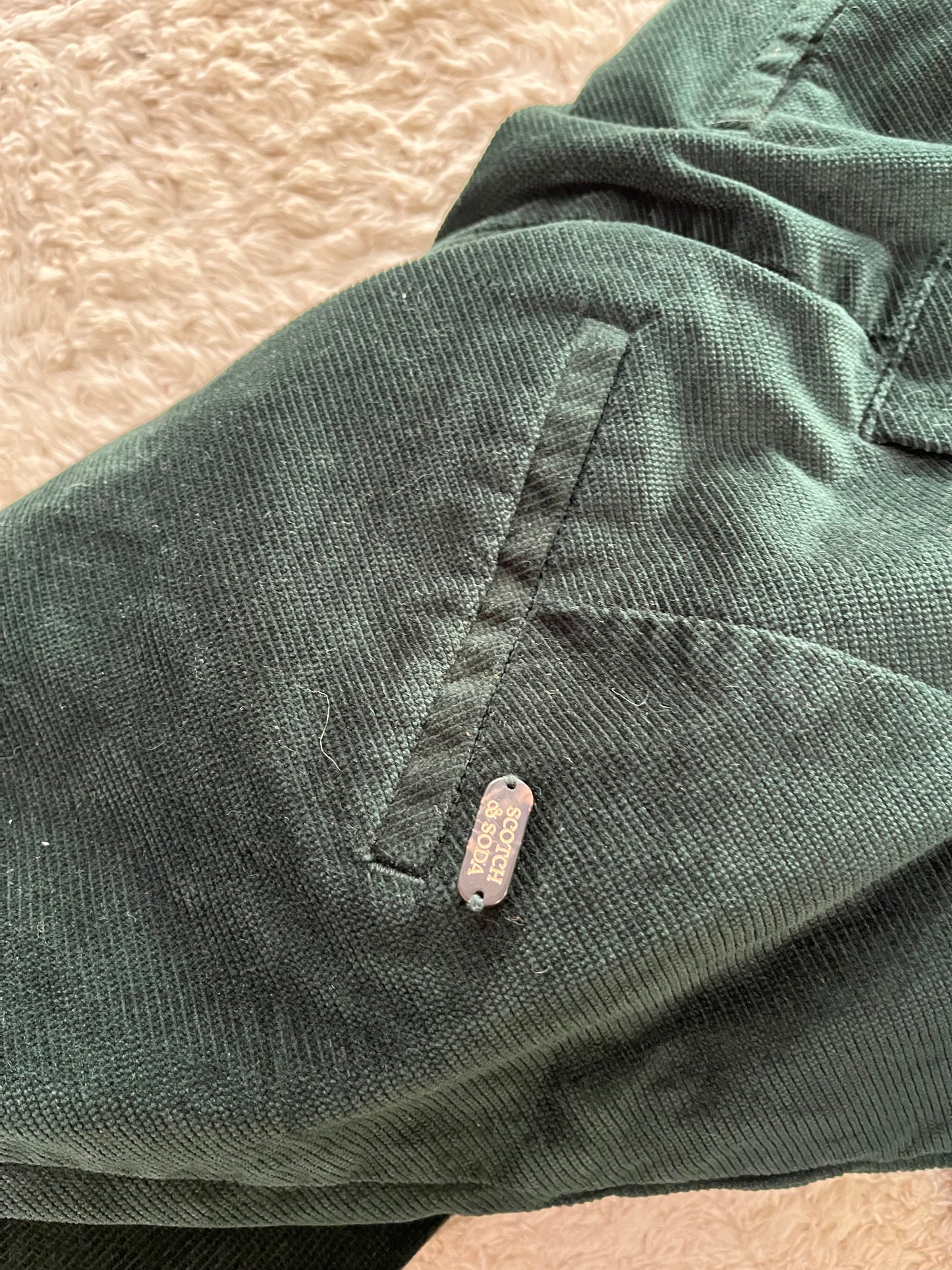 Pantalon Scotch & Soda - En velours