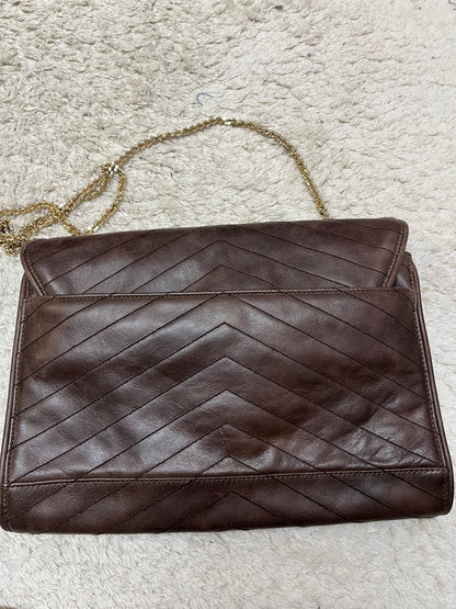 Sac enveloppe en simili-cuir Sézane