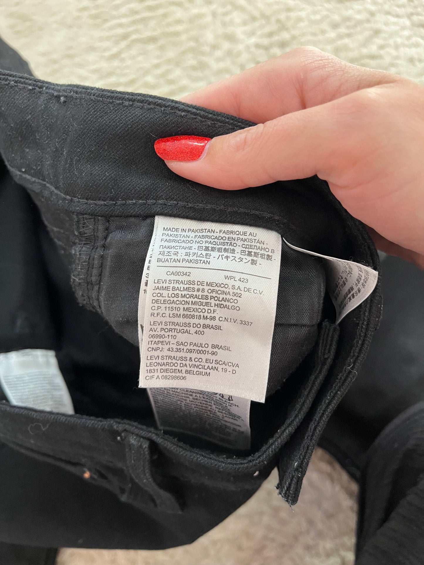 Jean Levis Demi Curve Modern Rise Skinny W28/L30