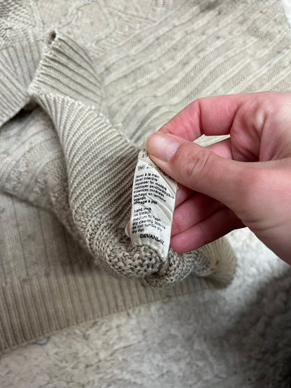 Pull Lacoste vintage - En maille torsadée