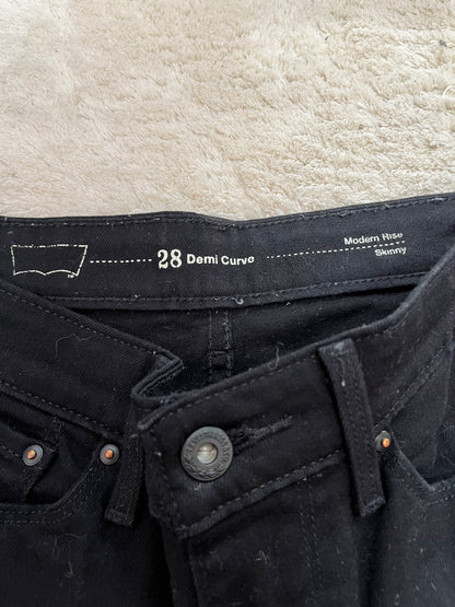 Jean Levis Demi Curve Modern Rise Skinny W28/L30