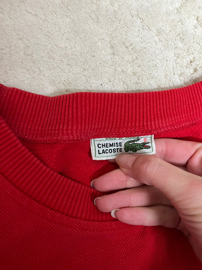 Sweat crewneck Lacoste - Logo en reliefs