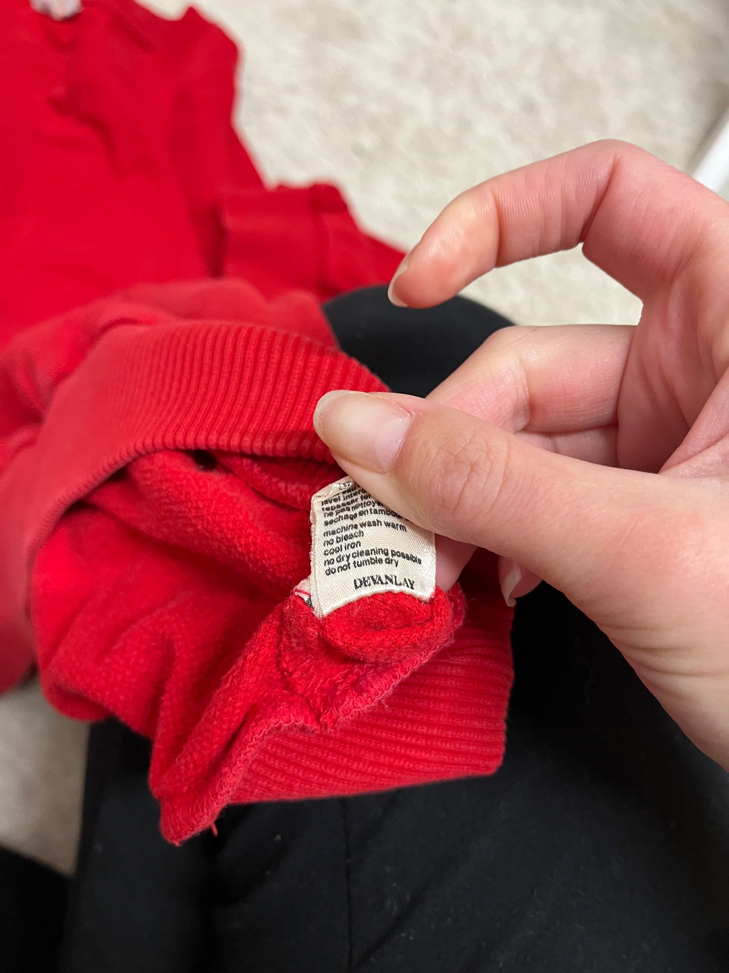 Sweat crewneck Lacoste - Logo en reliefs