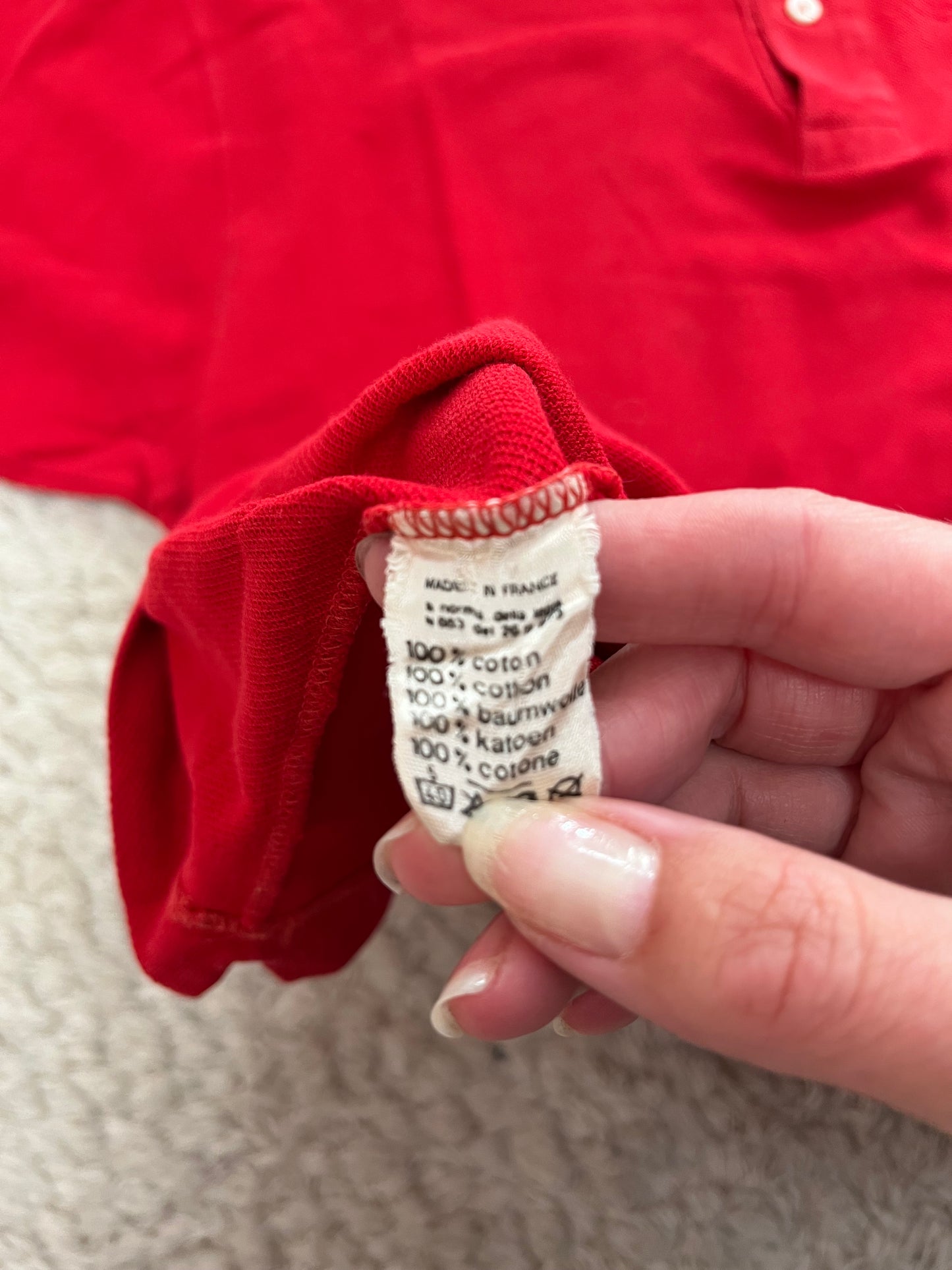 Polo Lacoste vintage - by Andre Gillier