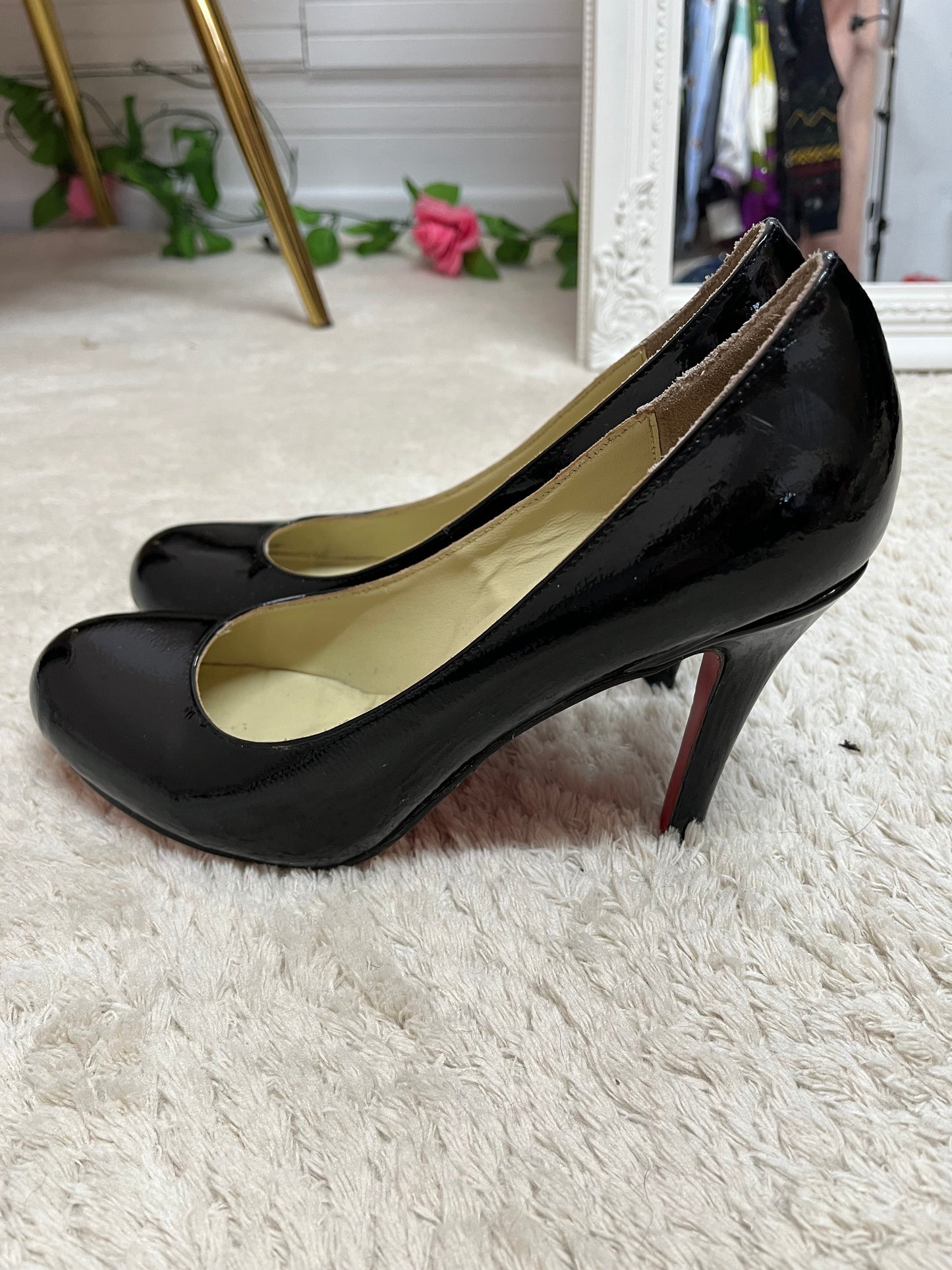 Escarpins en cuir verni Simple Pump Christian Louboutin