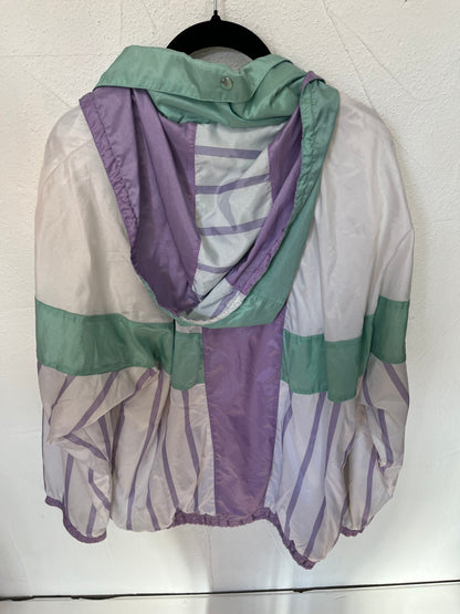 Veste coupe-vent Adidas Vintage 80’s - Capuche amovible