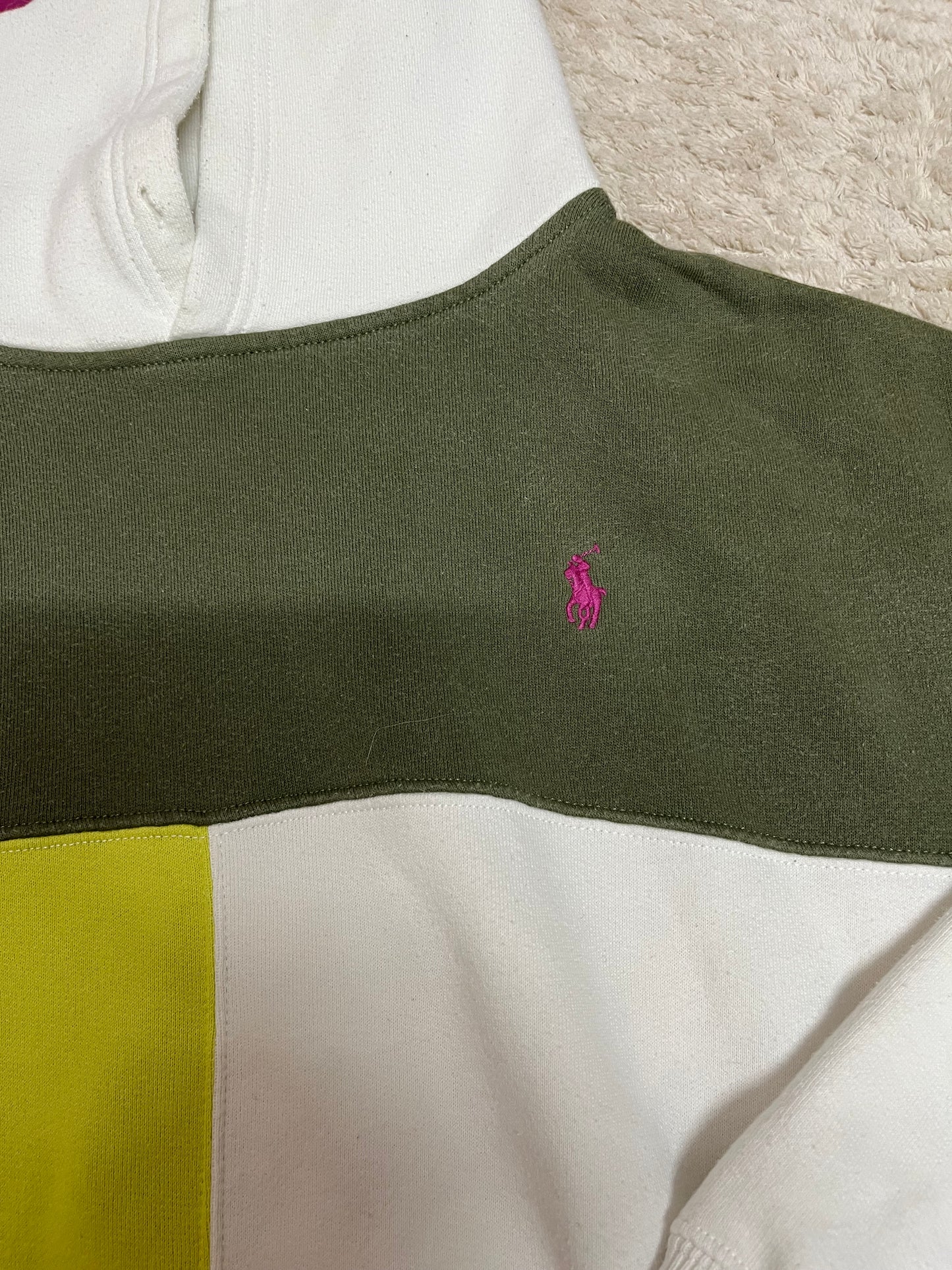 Sweat à capuche Ralph Lauren - cropped