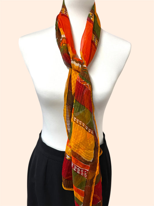 Foulard en soie Yves Saint Laurent