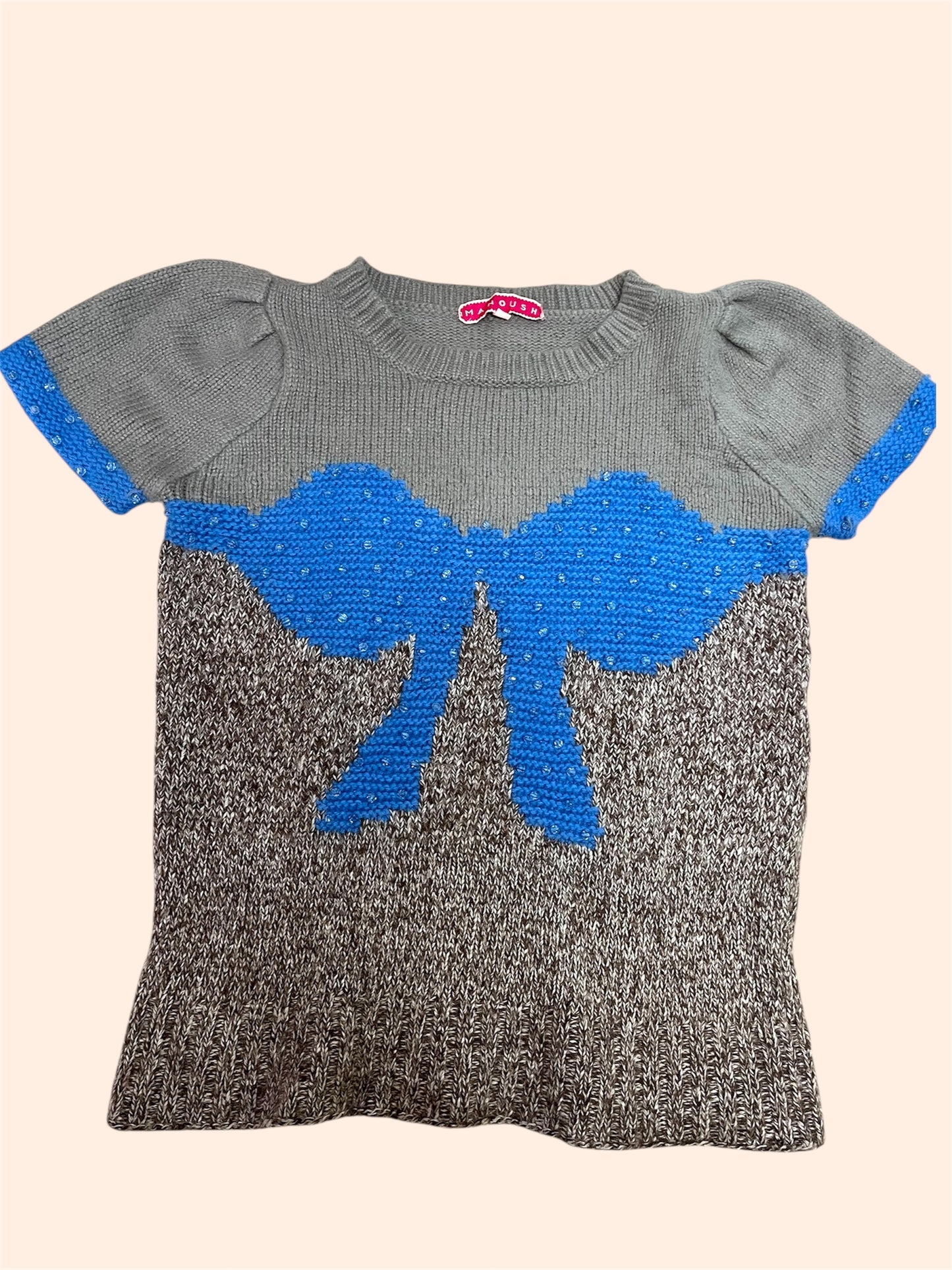 Pull manches courtes Manoush - Motifs noeuds