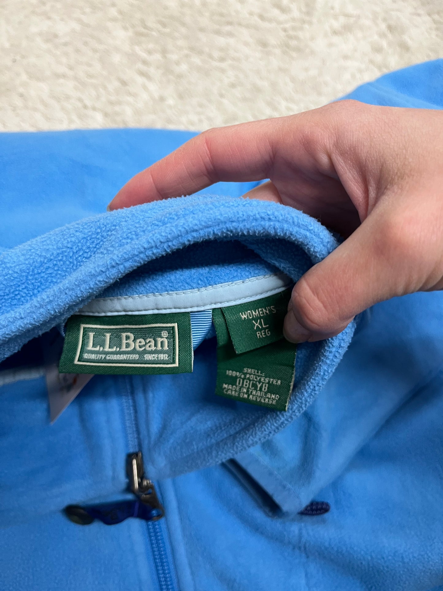 Polaire full zip LL Bean
