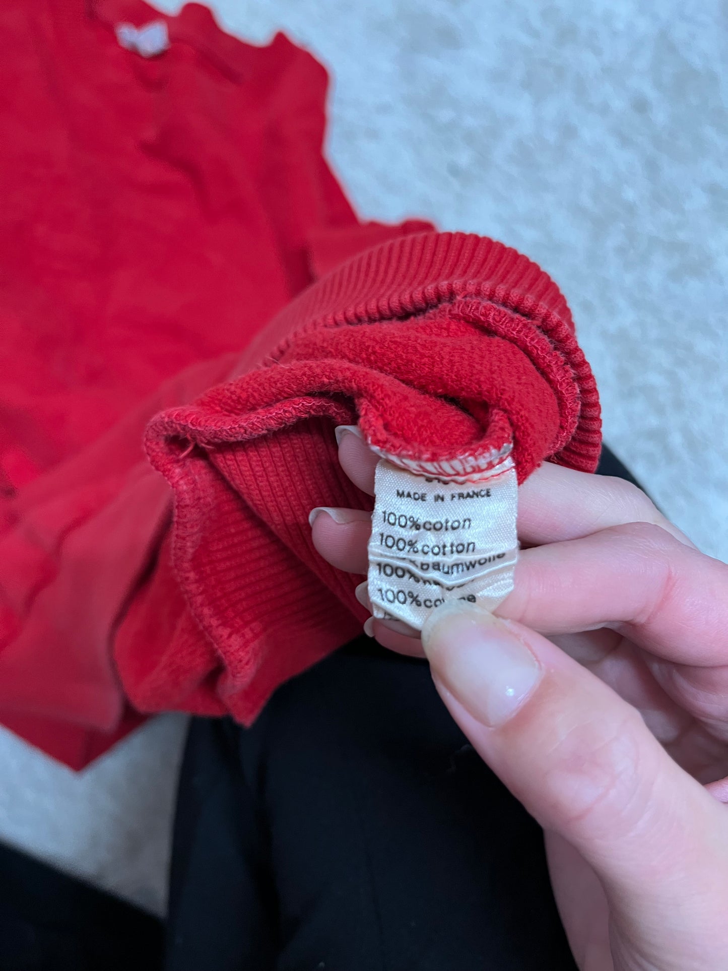 Sweat crewneck Lacoste - Logo en reliefs