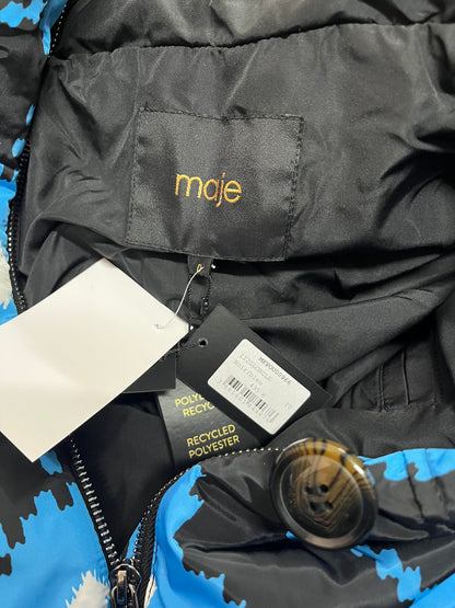 Doudoune Maje à capuche - Motifs floral