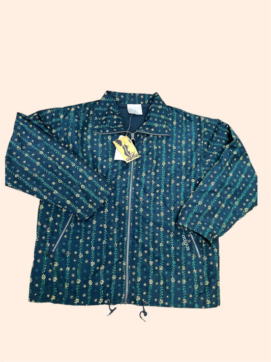 Veste de survêtement Adidas vintage fleurie - Neuve avec étiquette