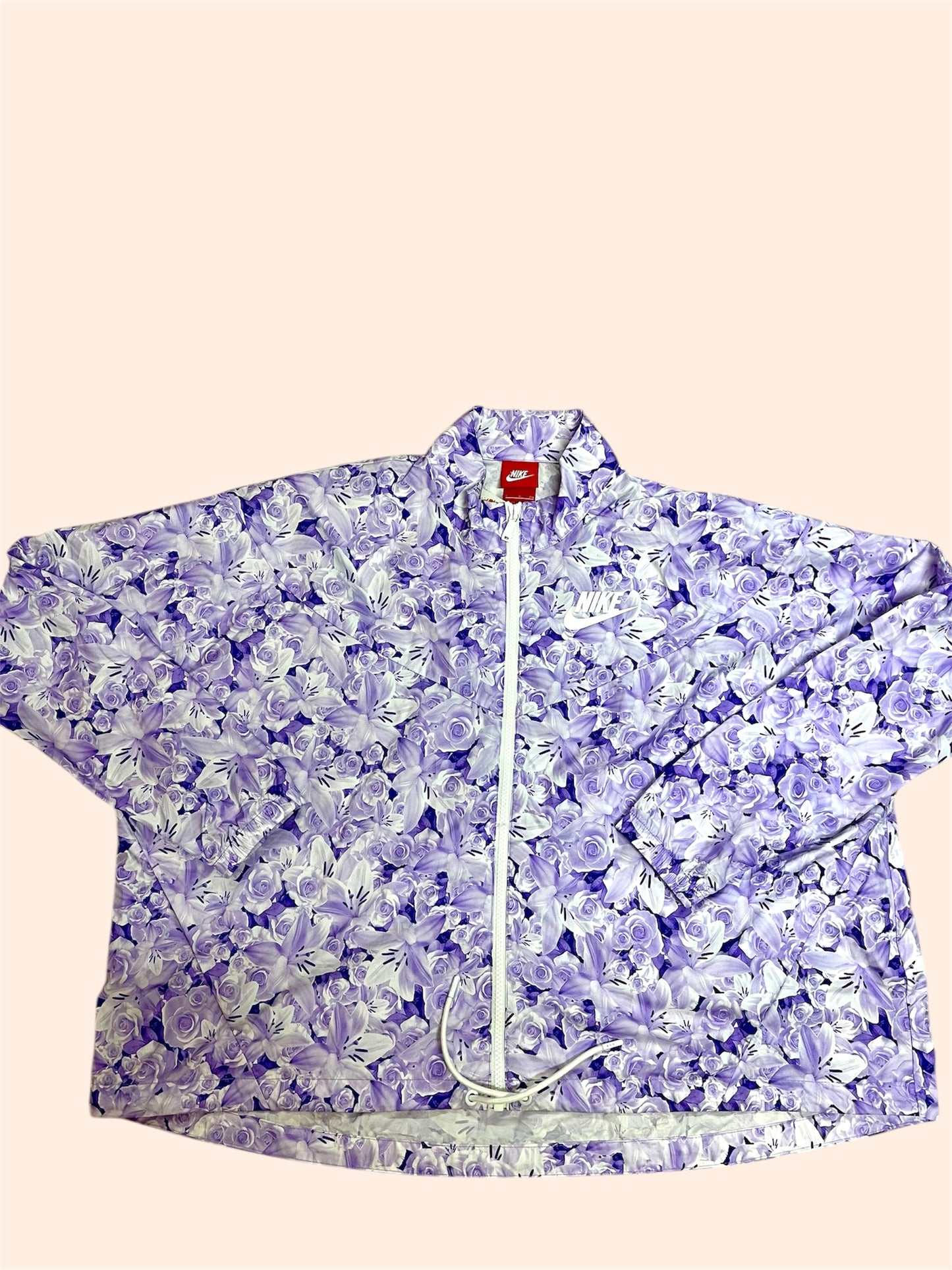 Veste coupe vent Nike - Motifs floral