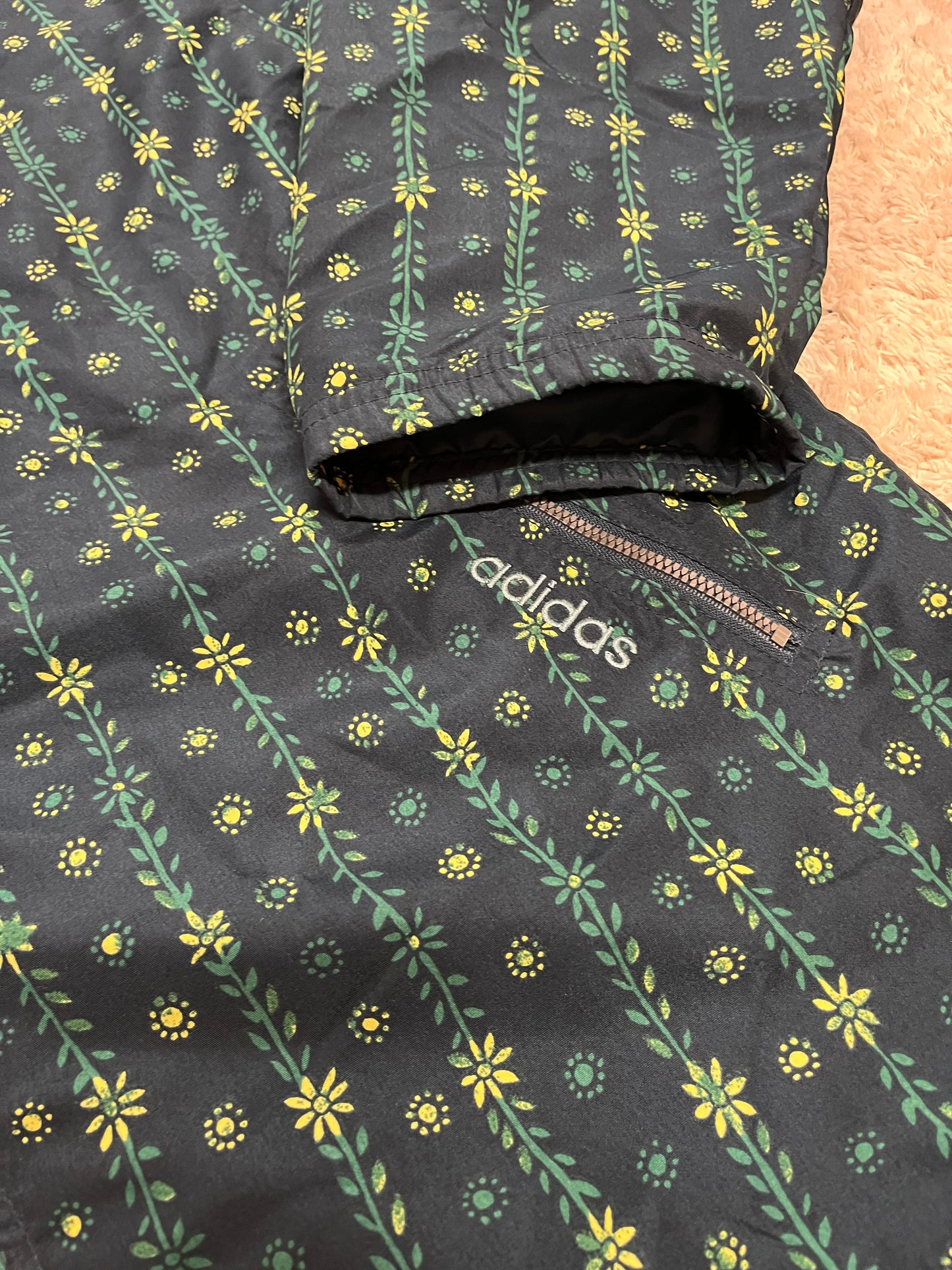 Veste de survêtement Adidas vintage fleurie - Neuve avec étiquette