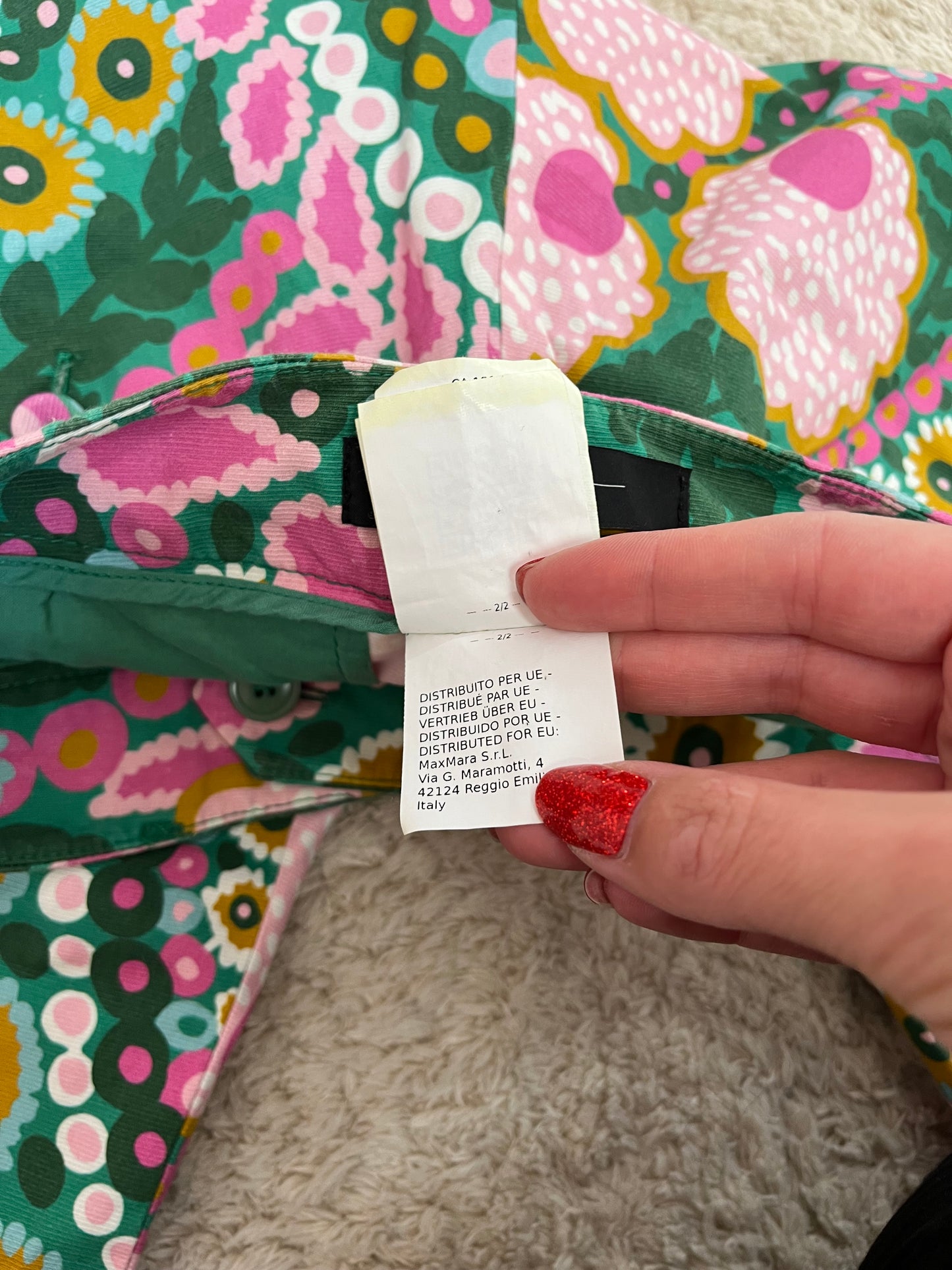 Pantalon Chino Max Mara - Cropped Cigarette