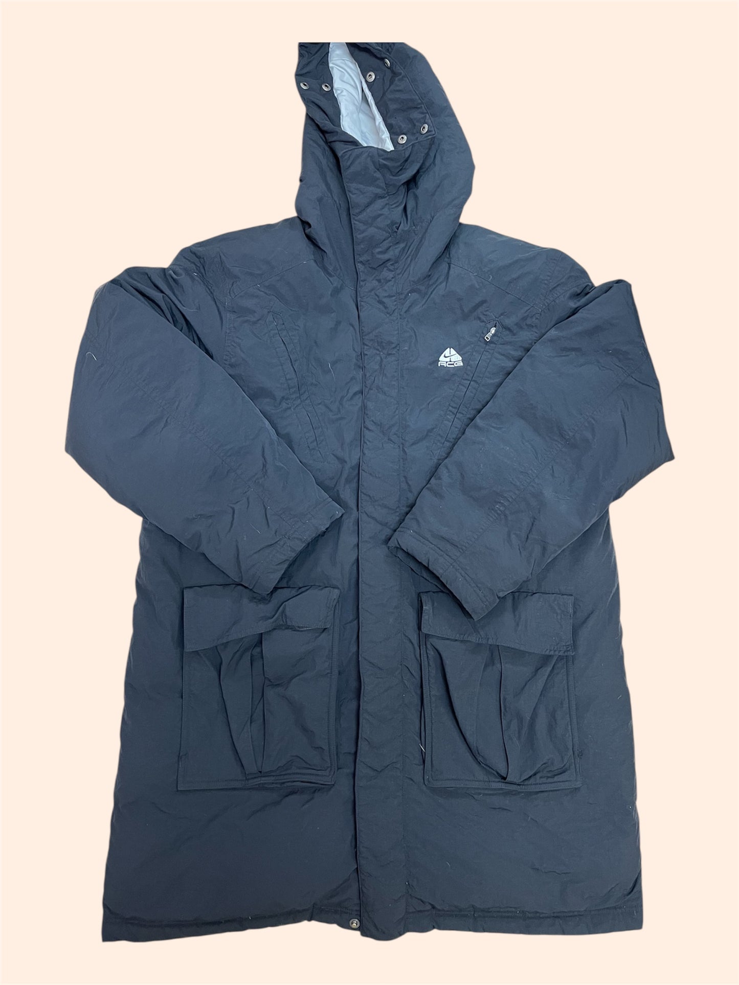 Doudoune longue Nike ACG vintage - Garnissage duvet d'oie