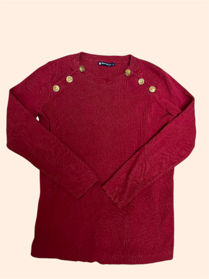 Pull Petit Bateau avec boutons marins