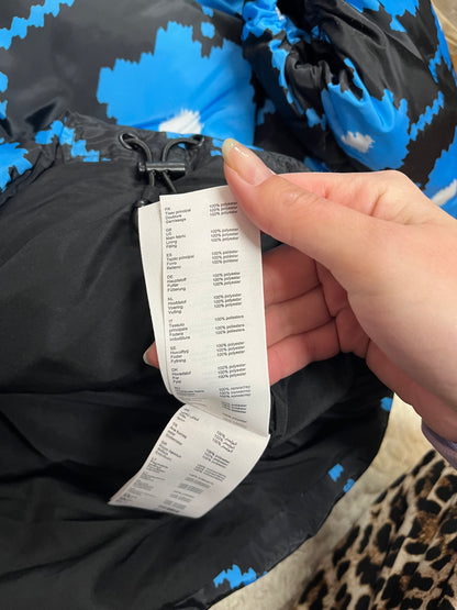 Doudoune Maje à capuche - Motifs floral