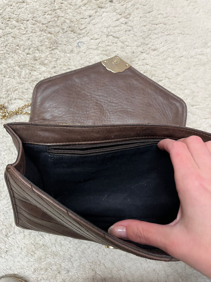 Sac enveloppe en simili-cuir Sézane