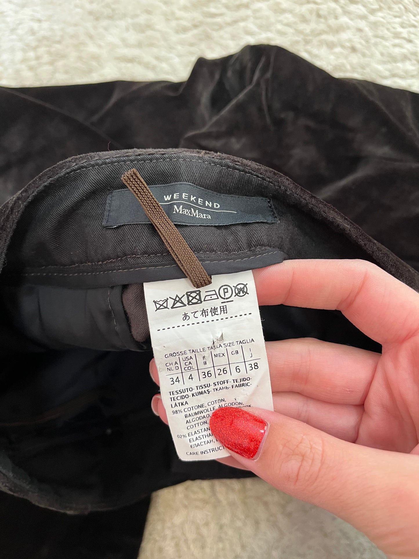 Pantalon en velours Max Mara - Chino