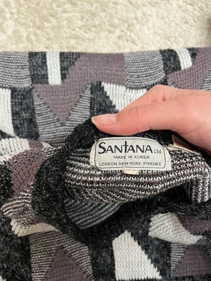 Pull vintage - Motifs géométriques