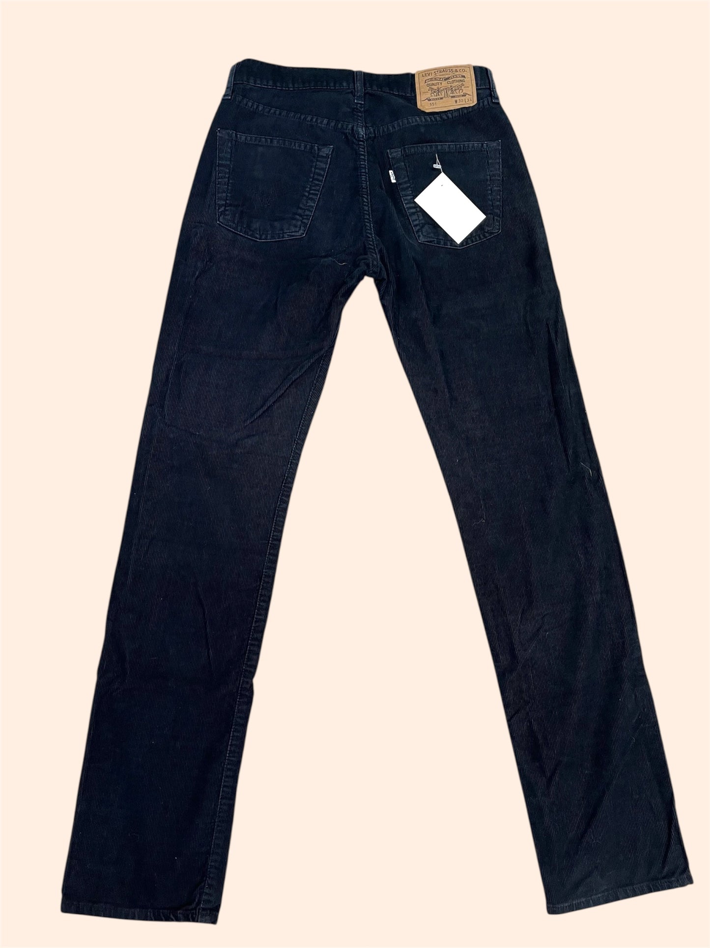 Jean Levis 551 vintage - En velours côtelé