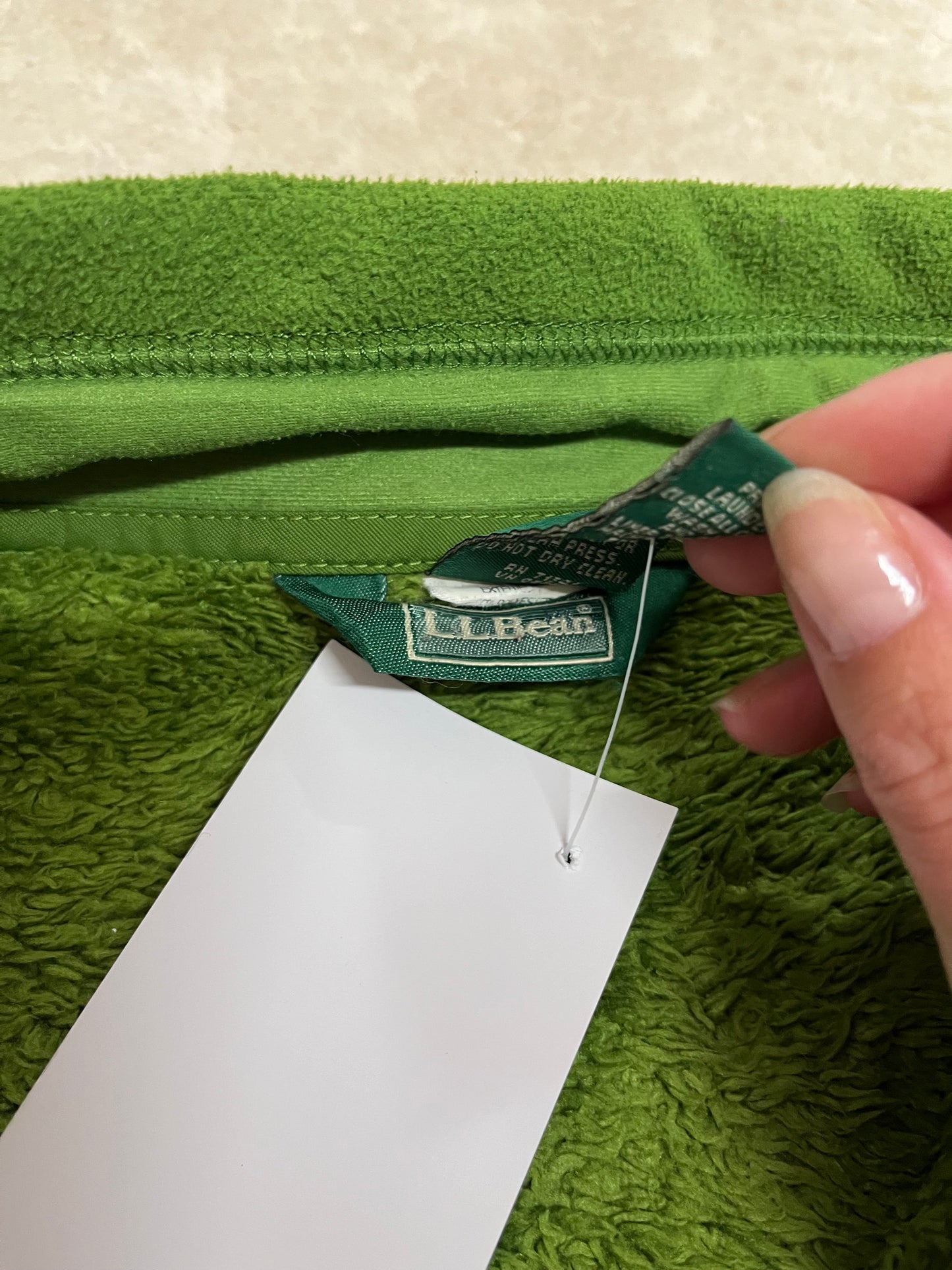 Polaire full zip LL Bean - Intérieur fourré