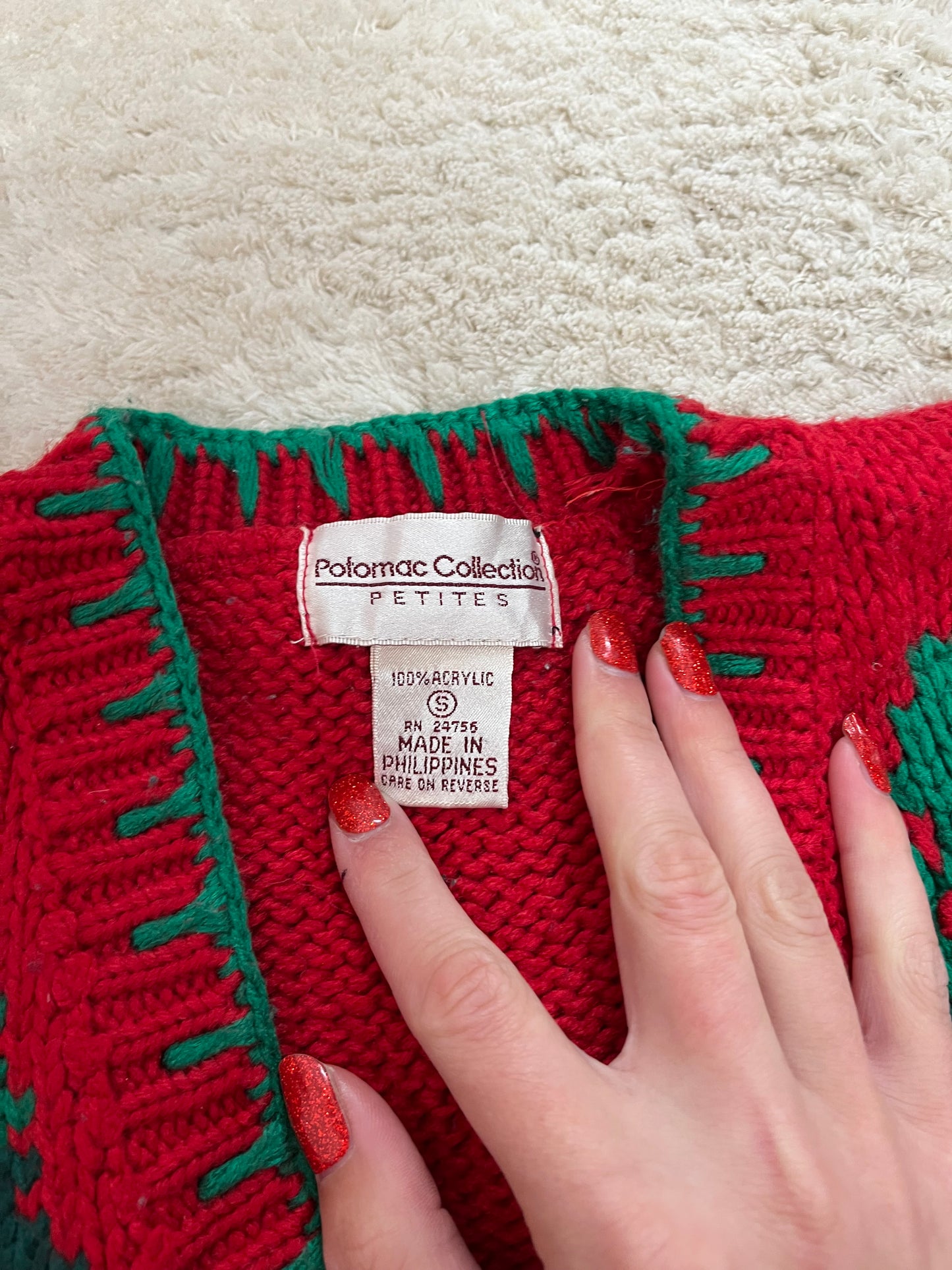 Cardigan vintage - Mood Noël