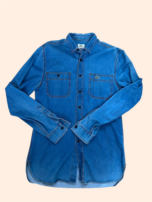 Chemise en jean Lacoste