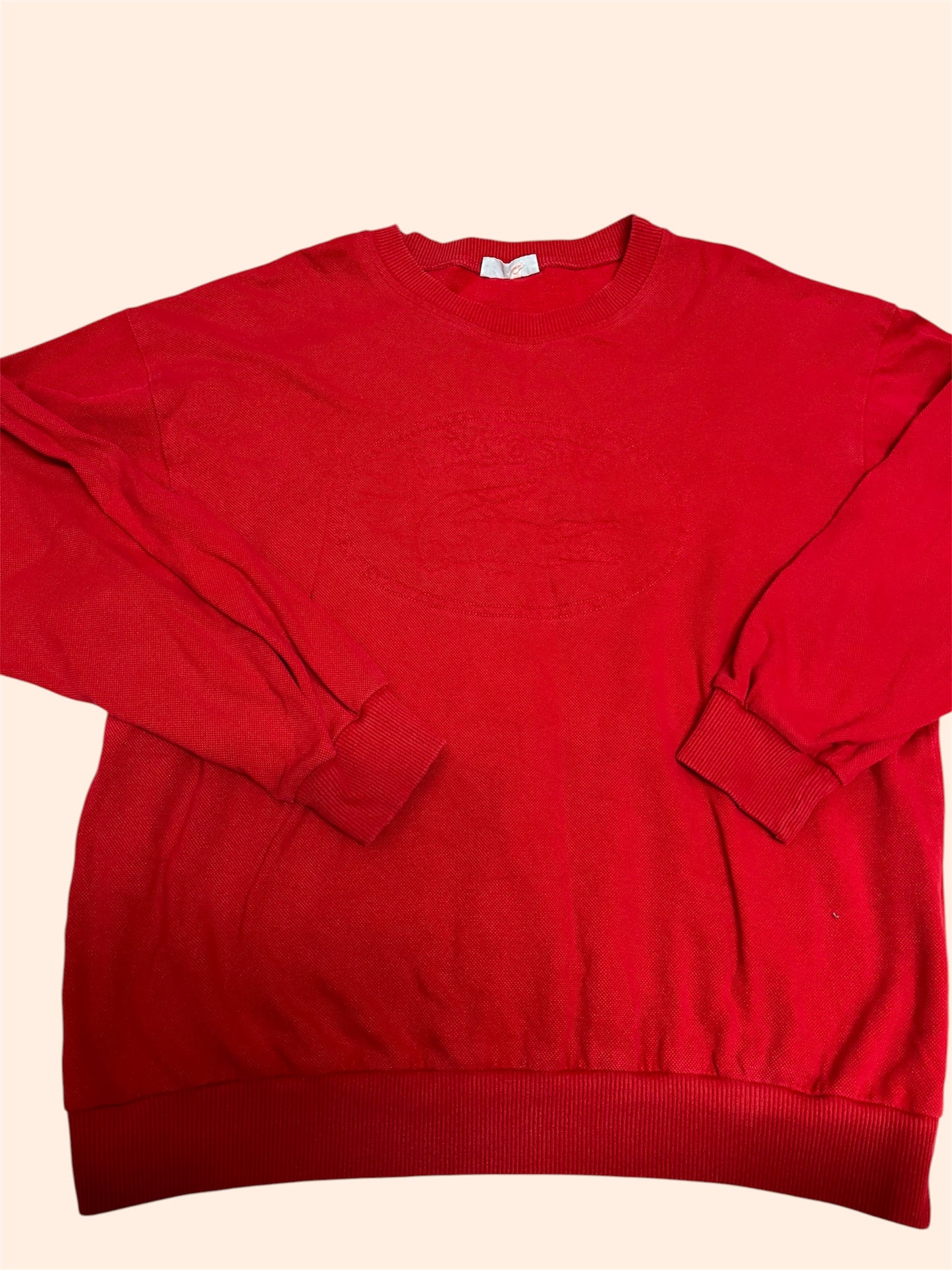 Sweat crewneck Lacoste - Logo en reliefs