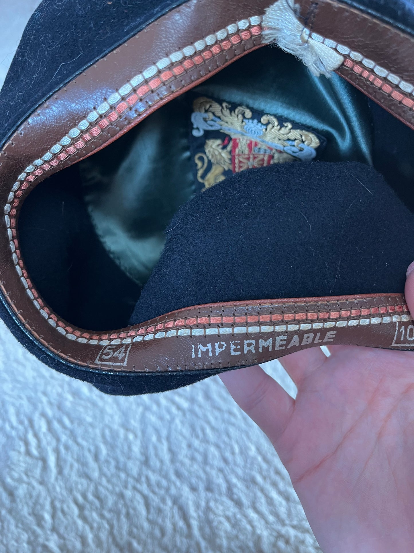 Béret vintage en laine