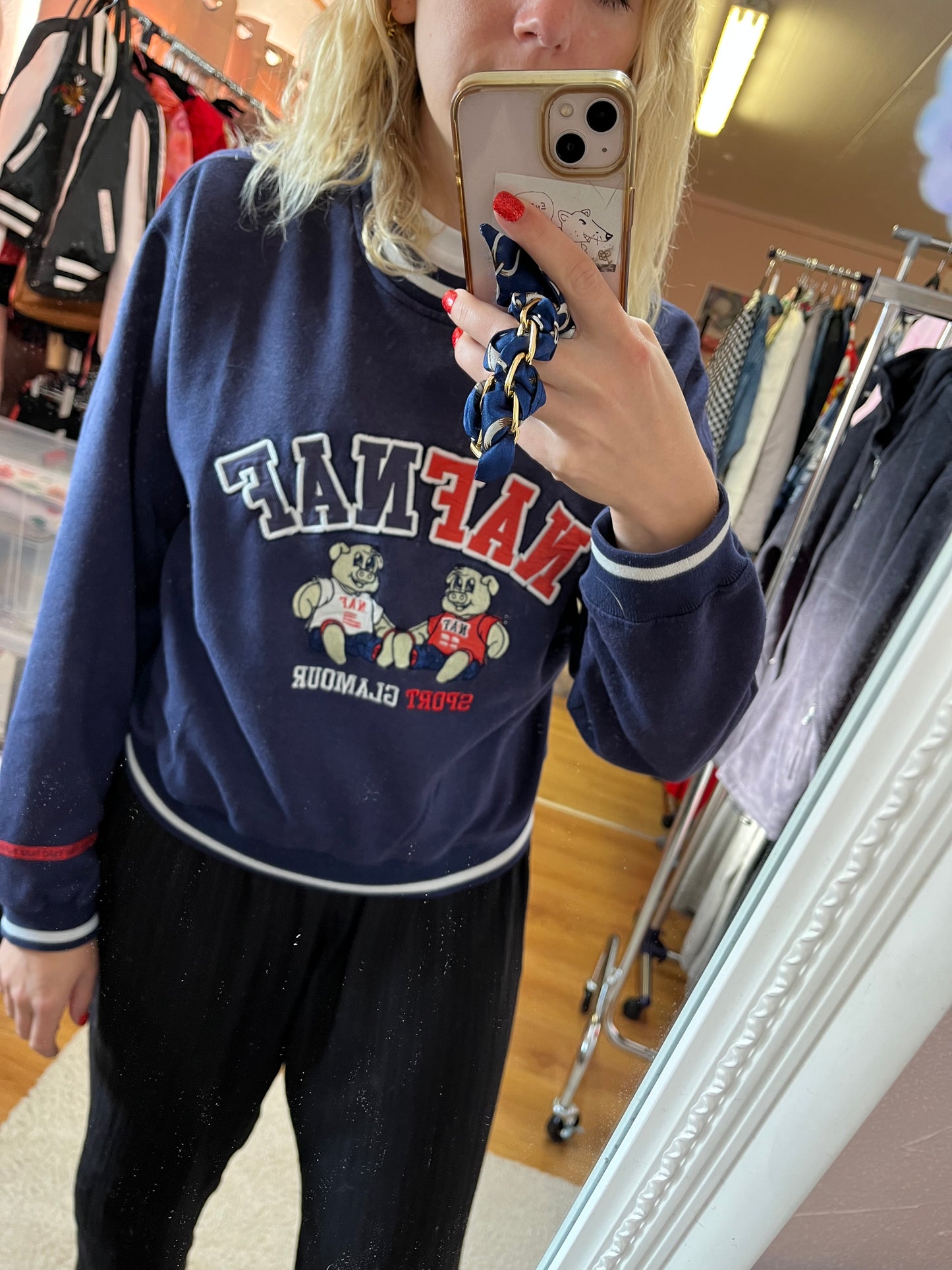 Sweat crewneck - Naf Naf vintage