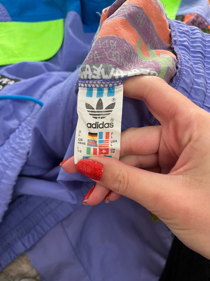 Ensemble de survêtement Adidas x Stussy vintage - Beware Of Sharks - Première collaboration avec Stussy