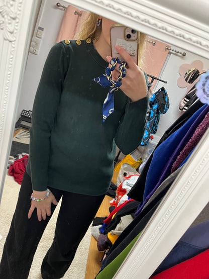 Pull Petit Bateau avec boutons marins