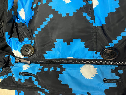 Doudoune Maje à capuche - Motifs floral