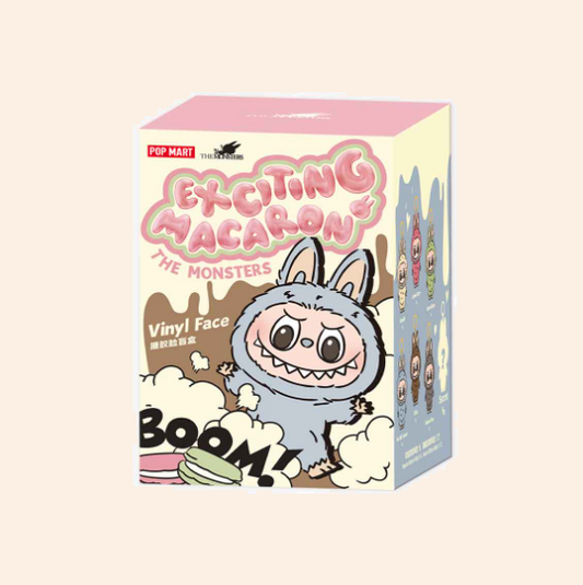 Labubu POP MART THE MONSTERS - Exciting Macaron Vinyl Face Blind Box