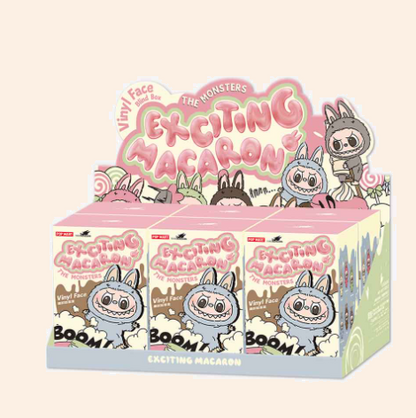 Labubu POP MART THE MONSTERS - Exciting Macaron Vinyl Face Blind Box