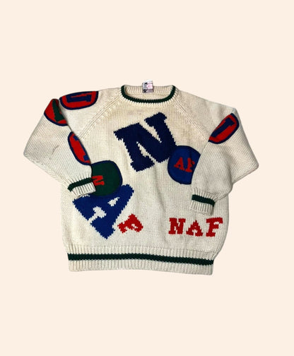 Pull vintage Nafnaf années 80