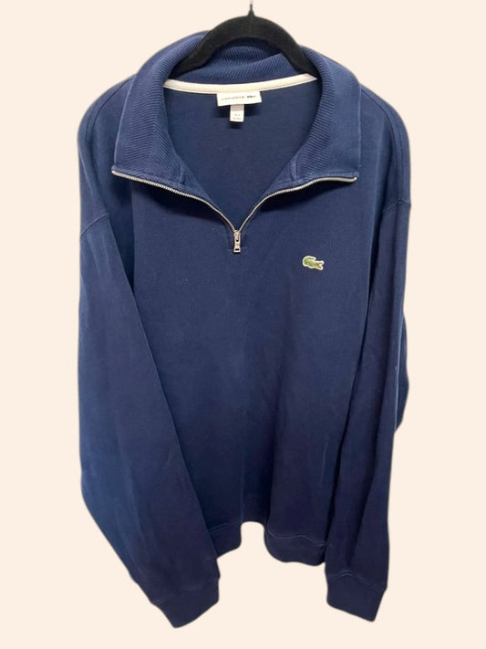 Pull Lacoste 1/4 zip - Col camionneur